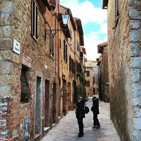 L'Apparita Camere Pienza Eksteriør bilde