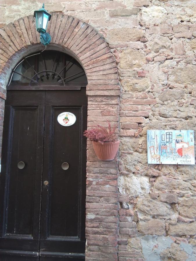 L'Apparita Camere Pienza Eksteriør bilde