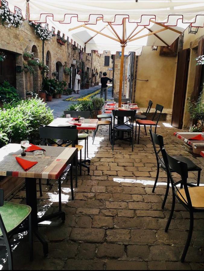 L'Apparita Camere Pienza Eksteriør bilde