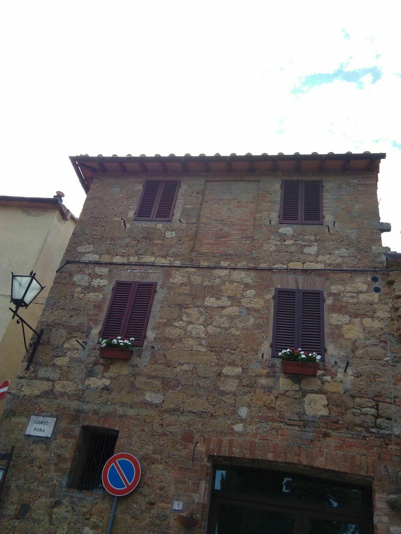 L'Apparita Camere Pienza Eksteriør bilde