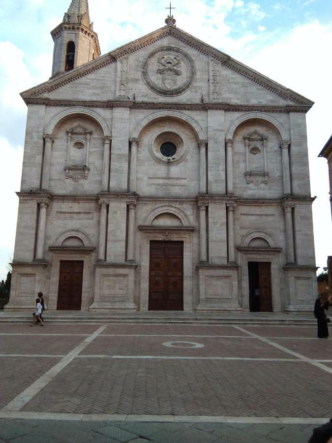 L'Apparita Camere Pienza Eksteriør bilde