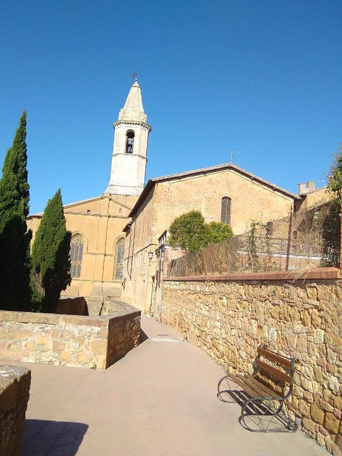 L'Apparita Camere Pienza Eksteriør bilde