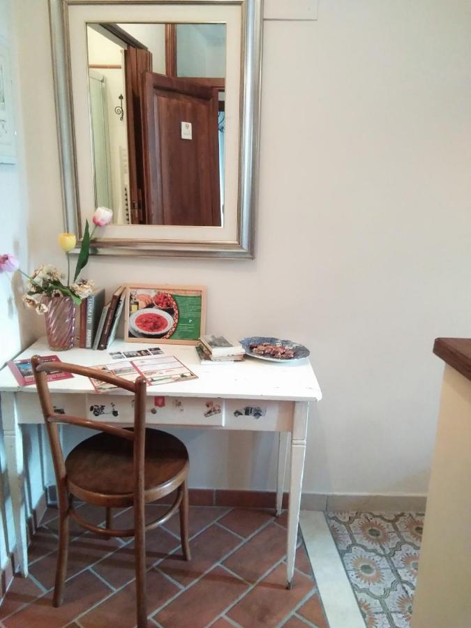 L'Apparita Camere Pienza Eksteriør bilde